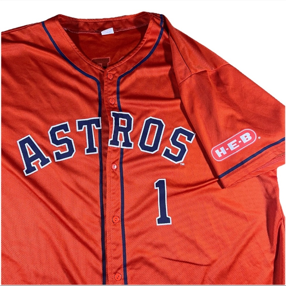 Houston Astros Carlos Correa SGA Jersey HEB Unisex Adult XL Orange MLB Baseball